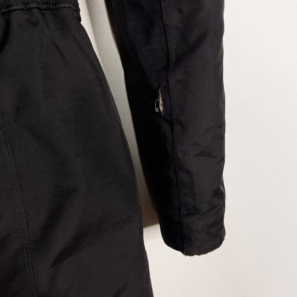 The North Face Womens Small Black Arctic Down Parka Jacket Faux Fur Hood Winter - Picture 6 of 15